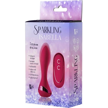 SPARKLING INFLATABLE REMOTE VIBRATOR ISABELLA