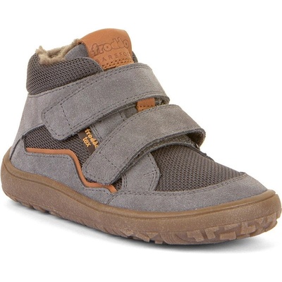 Froddo dětské zimní barefoot boty TEX WOOL Gray G3110254-3W šedá