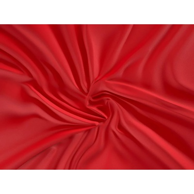 Kvalitex satén prostěradlo Luxury Collection červené 200x200