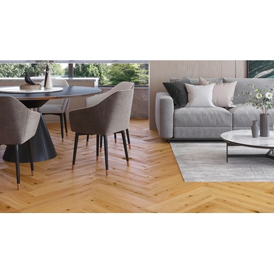 Barlinek Promo Dub raisins herringbone 1WC000034 0.65 m²