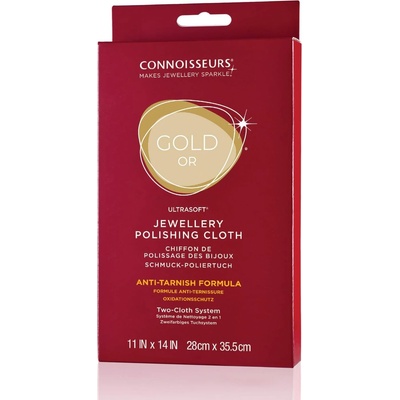 Connoisseurs Конноисерс Златна кърпа за почистване на бижута UltraSoft
