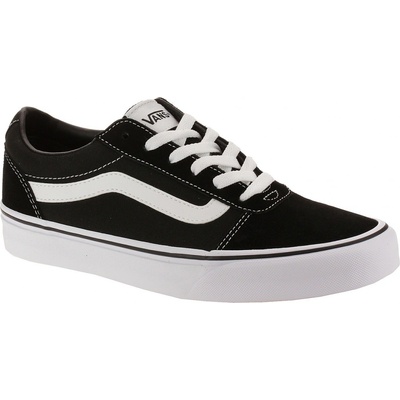 Vans dámská rekreační obuv Wm Ward Suede Canvas black white – Zboží Mobilmania