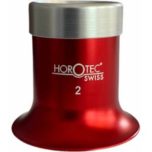Horotec Лупа с очила Horotec MSA 00.031-2, червена, алуминиева, x5