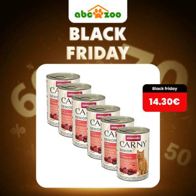 Animonda Carny Senior hovädzie a morčacie srdiečka 6 x 400 g