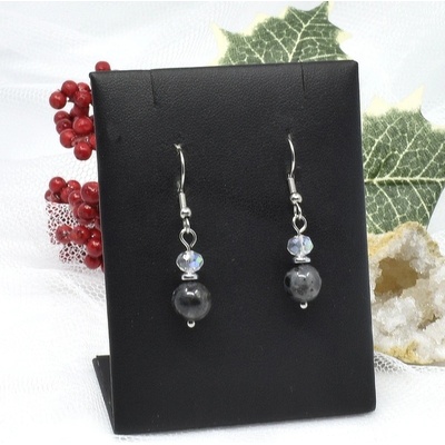 Mijabijoux náušnice z labradoritu MB00401