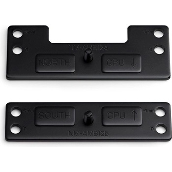 Image 1 of Noctua Mounting Kit NM-AMB12 Chromax. Black (NOCTUA-KIT-NM-AMB12.CH.BK)
