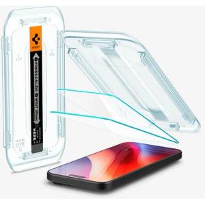 Spigen iPhone 16 Pro SPIGEN EZ FIT HD екранен протектор стъкло 2бр 2.5D, 9H + рамка, TRANSFER AGL07928 (AGL07928)