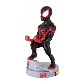 EXG Pro Marvel Spiderman Miles Morales figure clamping bracket Cable guy 21cm