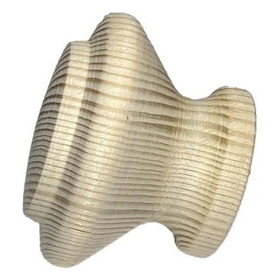 dřevěná knopka, úchytka 454 smrk broušená