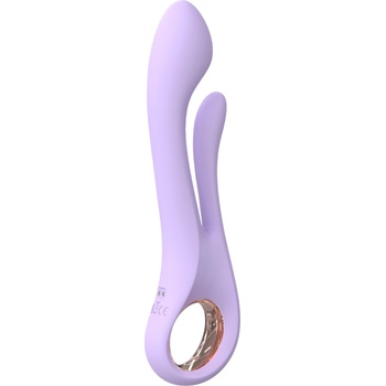 Sex HD Kaethe - вибратор с клиторно рамо (лилав)