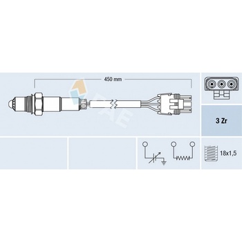 Lambda sonda FAE 77117 77117