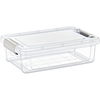 КУТИЯ ЗА СЪХРАНЕНИЕ pprc 3000мл 29х19х9см ПРОЗРАЧНА (027100420)