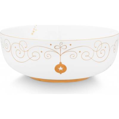 Pip Studio Royal Winter miska bílá 23cm
