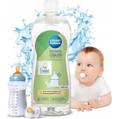 Canpol prostriedok na umývanie fliaš a cumlíkov 500 ml