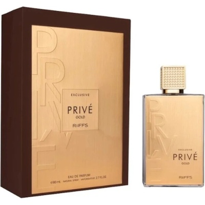 Riiffs Perfumes Exclusive Prive Gold parfémovaná voda pánská 80 ml