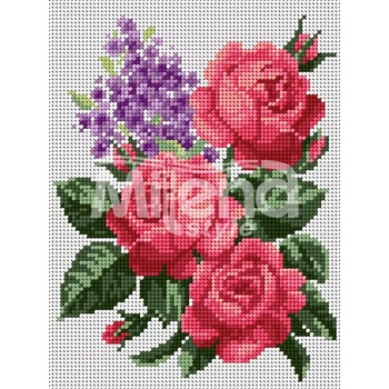 Image 1 of Milena Style Гоблен с щампа Роза и люляк без конци