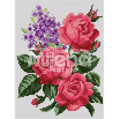 Milena Style Гоблен с щампа Роза и люляк без конци