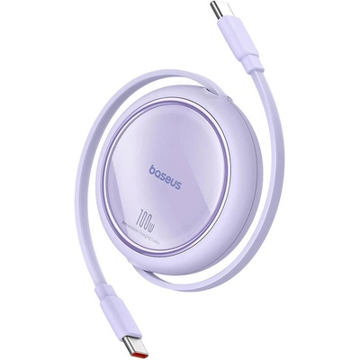 Baseus P10364500511-00 USB-C na USB-C, Free2Draw, PD, 100 W, 1m, fialový