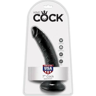 Orion Dildo King Cock 7" Cock Černá
