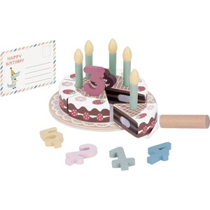 Tooky Toy Дървена торта Рожден ден th544b