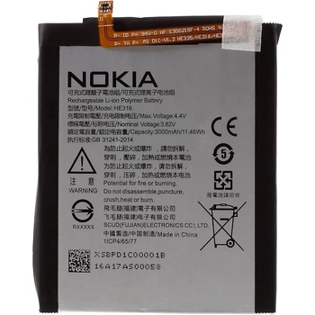 Image 1 of Nokia HE316 Оригинална Батерия за Nokia 6 (2017)