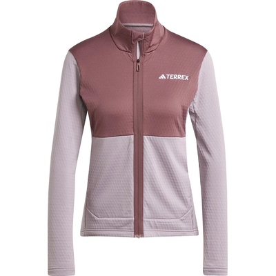 Adidas Дамско поларено яке Adidas Terrex Multi Light Fleece Full-Zip Jacket Womens - Preloved Fig
