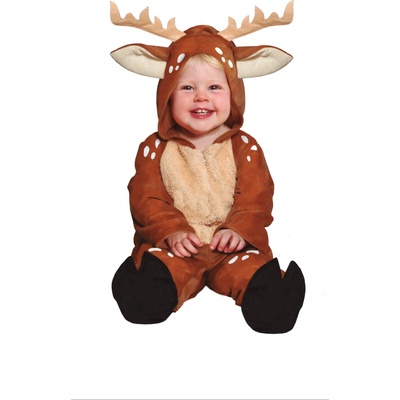 Fiestas Guirca Детски костюм за най-малките Бебе северен елен Размер за най-малките: 12 - 18 месеца