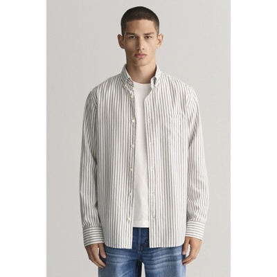 Gant košeľa reg Archive Oxford stripe shirt biela