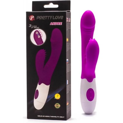 Вибратор, произведен за любов, 20, 5см. - Pretty Love Andre (DEBRA00834)