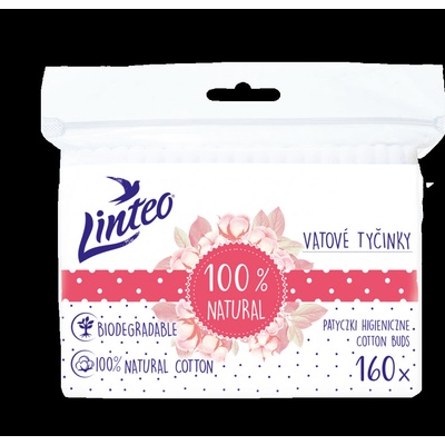 Linteo Vatové tyčinky 160 ks