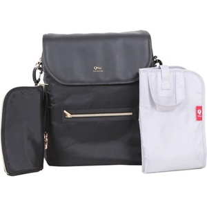 Qplay Чанта за път с подложка QPlay - Diaper Bag, черна (01-2002317-02) - ozone