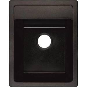 Inter Ceramic Кухненска мивка Inter Ceramic, композит, черен гранит, 40x50 см (4050BLACK) Мивка за вграждане