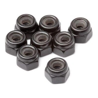 Team corally Гайки 2.5мм Team Corally Nylstop Nut M2.5 Black Coated C-31001 (C-31001)