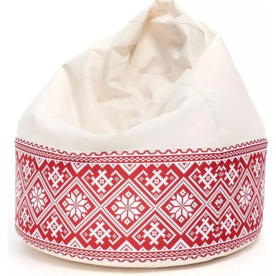 INTERMEDIC SK Sedací vak Viper outdoor Folk Folk 3 - M20 krémovo-červený