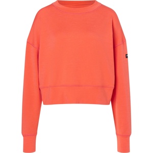 super. natural Дамски вълнен пуловер Super. natural Women's Krissini Sweater Longsleeve - Living Coral - размер XL (105-4023-1015)