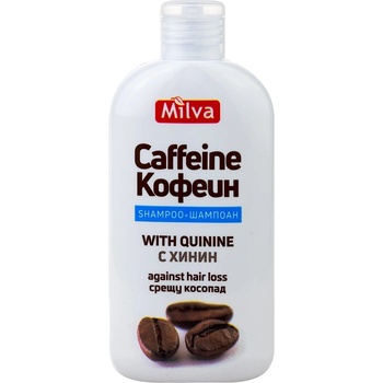 Milva Шампоан с кофеин и хинин, 200 ml