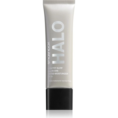 Smashbox Halo Healthy Glow All-in-One Tinted Moisturizer SPF 25 Mini тониращ и хидратиращ крем-гел с озаряващ ефект SPF 25 цвят Light Medium 12ml