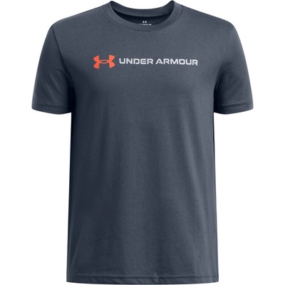 Under Armour UA B Logo Wordmark SS-GRY šedá
