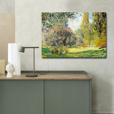 ASIR Obraz na plátně reprodukce PARK MONCEAU C. MONET 70 cm