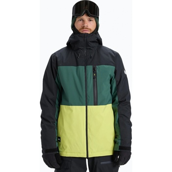 Quiksilver Мъжко яке за сноуборд Quiksilver Sycamore Block 20K dark ivy