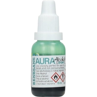 Renesans Aura Рисуване с мастило 155 Forest Green 15 ml 1 бр (02.6155)