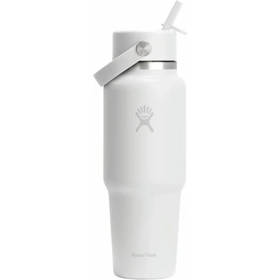 Hydro Flask Бутилка за вода Hydro Flask Wide Flex Straw Travel Bottle Water bottle - White - размер 946 ml (533-2183-2011)