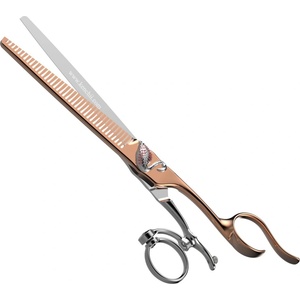 Kenchii Professional Flamingo - филажна ножица за кучета, 39 зъба