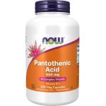NOW Vitamin B-5 / Pantothenic Acid 500 mg [250 капсули]