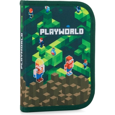 Oxybag 1 patra prázdny Playworld zelenohnedý