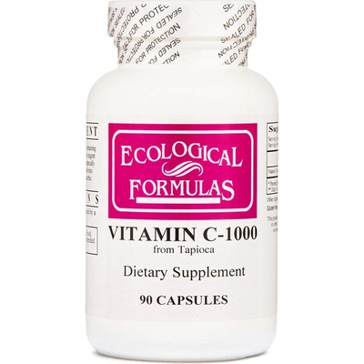 Ecological Formulas Витамин С 1000 mg от Тапиока 90 капсули | Ecological Formulas (03495 EF)