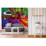 DIMEX ART Самозалепваща се флизелинова фототапета цветни сталактити 375 x 250 см