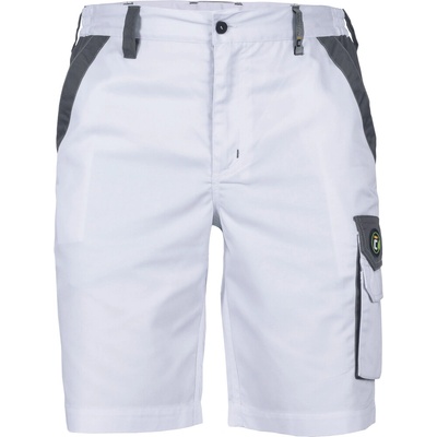 CERVA GROUP MAX ECO STRETCH šortky, biela