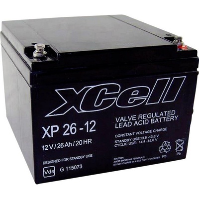 XCell XP2412 XCEXP2612 12 V 26 Ah