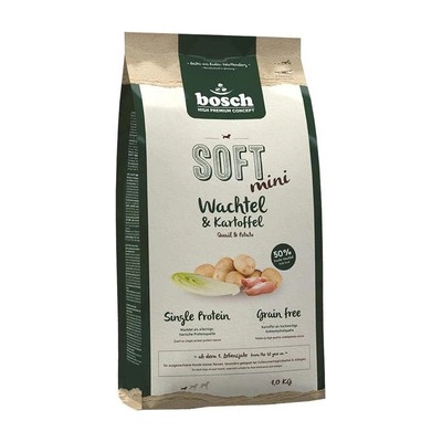 bosch Soft Mini Quail & Potato 1 kg